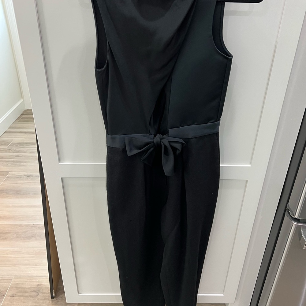 3.1 Phillip Lim Black Sleeveless Cowl Neck Jumpsuit